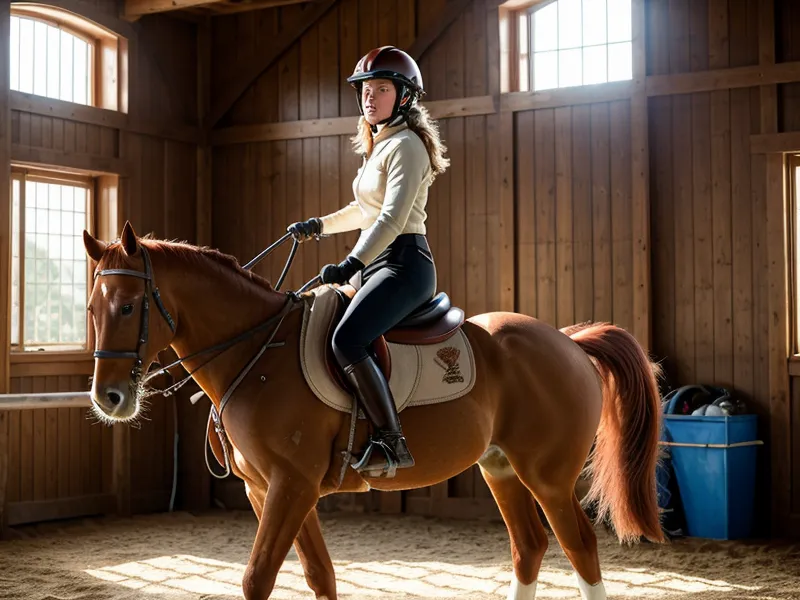 Corriger la position du cavalier et le contact de la main pour progresser en équitation amateur