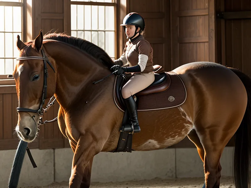 Progresser dans les déplacements latéraux avec la méthode de L'Appuyer, séance de dressage amateur près de Saumur